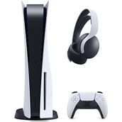 Sony Playstation 5 Diskli Oyun Konsolu + 3D Pulse Kulaklık
