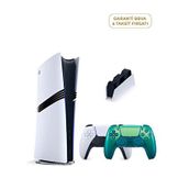 Sony Playstation 5 Pro 2tb Oyun Konsolu + 2. Ps5 Chroma Teal + Ps5 Şarj İstasyonu - Beyaz