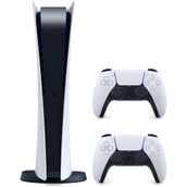 Sony Playstation 5 PS5 Digital Edition Oyun Konsolu + 2. Kol