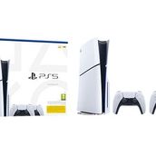 Sony Playstation 5 Slim + 2.Dualsense - 2. Kol Oyun Konsolu - Beyaz