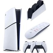 Sony PlayStation 5 Slim Digital Edition + 2.DualSense + Şarj İstasyonu + Medya Kumandası