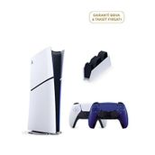 Sony Playstation 5 Slim Digital Edition 825 Gb Ssd Oyun Konsolu + 2. Ps5 Cobalt Blue + Ps5 Şarj İstasyonu (yeni Sürüm) - Beyaz
