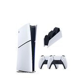 Sony Playstation 5 Slim Digital Edition 825 Gb Ssd Oyun Konsolu + 2. Ps5 Kol + Ps5 Şarj İstasyonu (yeni Sürüm) - Beyaz