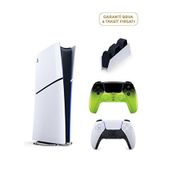Sony Playstation 5 Slim Digital Edition 825 Gb Ssd Oyun Konsolu + 2. Ps5 Kol Remix Green + Ps5 Şarj İstasyonu (yeni Sürüm) - Beyaz