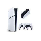 Sony Playstation 5 Slim Dijital 825 Gb- 2. Dualsense Ps5 Kol - Şarj İstasyonlu Oyun Konsolu (İthalatçı Garantili)
