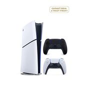 Sony Playstation 5 Slim Dijital Edition 825 Gb Ssd Oyun Konsolu + 2. Ps5 Kol Siyah (yeni Sürüm) - Beyaz