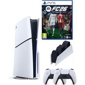 Sony Playstation 5 Slim Modeli + 2 Kol Dualsense + Şarj İstasyonu ile Oyun Deneyimi