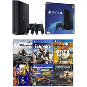 SONY Ps4 Pro 1tb + 2 Kol + 14 Dijital Oyun + 12 Ay Cihaz Garantisi