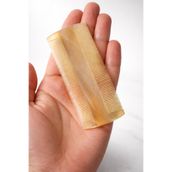 Sorendy Doğal Kemik Tarak Mini Kepek Bit Tarağı Cep Tarağı 10 cm KT-150 Çift Taraflı Sığır Boynuzu