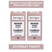 Sorvagen Brewer's Yeast Vitamin B12 2x250 Tablet