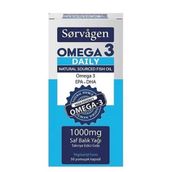 Sorvagen Omega 3 Daily 50 Kapsül Balık Yağı