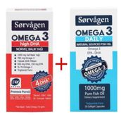Sorvagen Omega 3 High Dha 50 Kapsül + Omega 3 Daily 50 Kapsül Balık Yağı