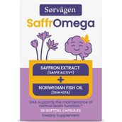Sorvagen SaffrOmega 30 Kapsül Balık Yağı