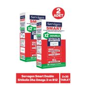 Sorvagen Smart Double Sitikolin Omega 3 2x30 Kapsül