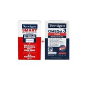 Sorvagen Smart Sitikolin, Dha Omega 3, B12 (30 Kapsul) + Omega 3 Plus Norvec Balik Yagi