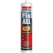 Soudal Beyaz 290 ml Fix All High Tack Genel Amaçlı Montaj Yapıştırıcı