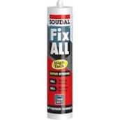 Soudal Beyaz 290 ml Fix All Korniş Yapıştırıcı Montaj Silikonu