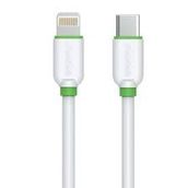 Soultech Dk061B Type-C 3A Comfort Plus Beyaz Şarj ve Data Kablosu