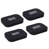 Sound Addicted Soundbar için İzolasyon Pedleri - Titreşim Önleyici Köpük Pedler Ayaklar (4 Paket) 3,5 inç x 2,5 inç x 0,65 inç Çoğu Soundbar için Uygun - Bar Pedleri (Dikdörtgen)