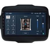 Soundstream Jeep Renegade 2 GB Ram 32 GB HDD Android Carplay Navigasyon Multimedya Ekran Teyp