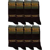 Soytemiz Erkek Düz Siyah Çorap 16 Çift - 40 - 44 - Renkli