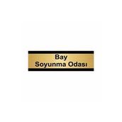 Soyunma Odası Levhası