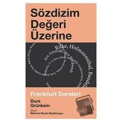 Sözdizim Değeri Üzerine - Durs Grünbein