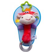 Sozzy Toys SZY112 Halkalı İneğim Peluş Çıngırak