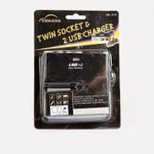 Space 2xUSB Çakmak Soketi / ICCA22