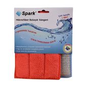 Spark Mikrofiber Bulaşık Süngeri 2 Li