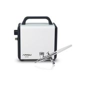 Sparmax Beyaz Arism Mini Hb-040 Airbrush Seti