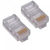 Speed SP-U100 RJ45 Cat5 UTP 100'lü paket Plastik Konnektör