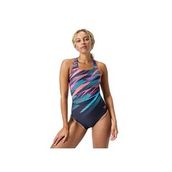 Speedo Speedo Digi Plmt Mdlt Af Navy Kadın Yüzücü Mayosu 8-00305518178 Lacivert