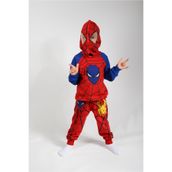 SPIDERMAN KIRMIZI TAM KAPANAN KOSTÜM TAKIM (KİDSPİTİRCİK)