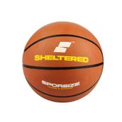 Sporsize Kauçuk Basketbol Topu Outdoor - Dış Alan (Kahverengi, 6 Numara)