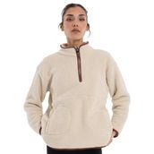 Sportive 24KK018-OAT Sherpa Bej Günlük Stil Kadın Polar