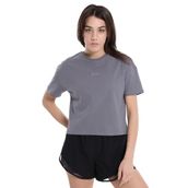 Sportive 25YK015 Ube Gri Günlük Stil Kadın T-shirt