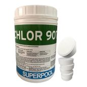 SPP Superpool Superchlor 90 TB %90 Tablet Klor 1 KG Havuz Kimyasalı