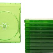 Square Deal Recordings & Supplies (10) 12 mm Yedek Video Oyunu Kılıfları - Yarı Saydam Yeşil - Xbox One ile Uyumlu - #VGBR12XONE