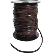 SRTfootcare Deri Ayakkabı Bağcığı 1 mt - Koyu Kahve