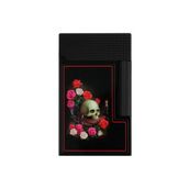 St Dupont C16394 Ligne 2 Memento Mori Siyah Çakmak