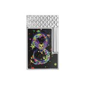 St Dupont C16527 Ligne 2 Chrome Dragon Black Çakmak