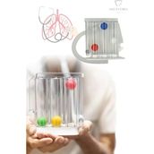 St. Morritz Triflo Solunum Egzersiz Cihazı Nefes Egzersiz Aleti 3 Top Triflo H-001