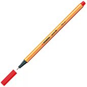Stabilo 88 Point 0.4 MM Kızıl 88/48 Keçe Uçlu İnce Kalem