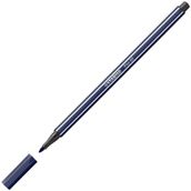 Stabilo Pen 68-98 Mavi Siyah Keçe Uçlu Kalem