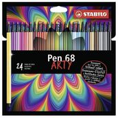 Stabilo Pen 68 Arty 24'lü Keçe Uçlu Kalem Seti