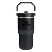 Stanley 10-12044-045 The Iceflow Flip Straw 2.0 Tumbler 0.6 lt Siyah Termos