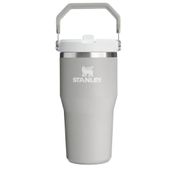 Stanley IceFlow Flip Straw Tumbler 0.60 lt Gri Pipetli Termos