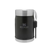 Stanley Klasik 0.40 lt Siyah Çelik Yemek Termosu