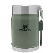 Stanley Klasik Kaşıklı 0,40 lt Hammertone Green Paslanmaz Çelik Yemek Termosu